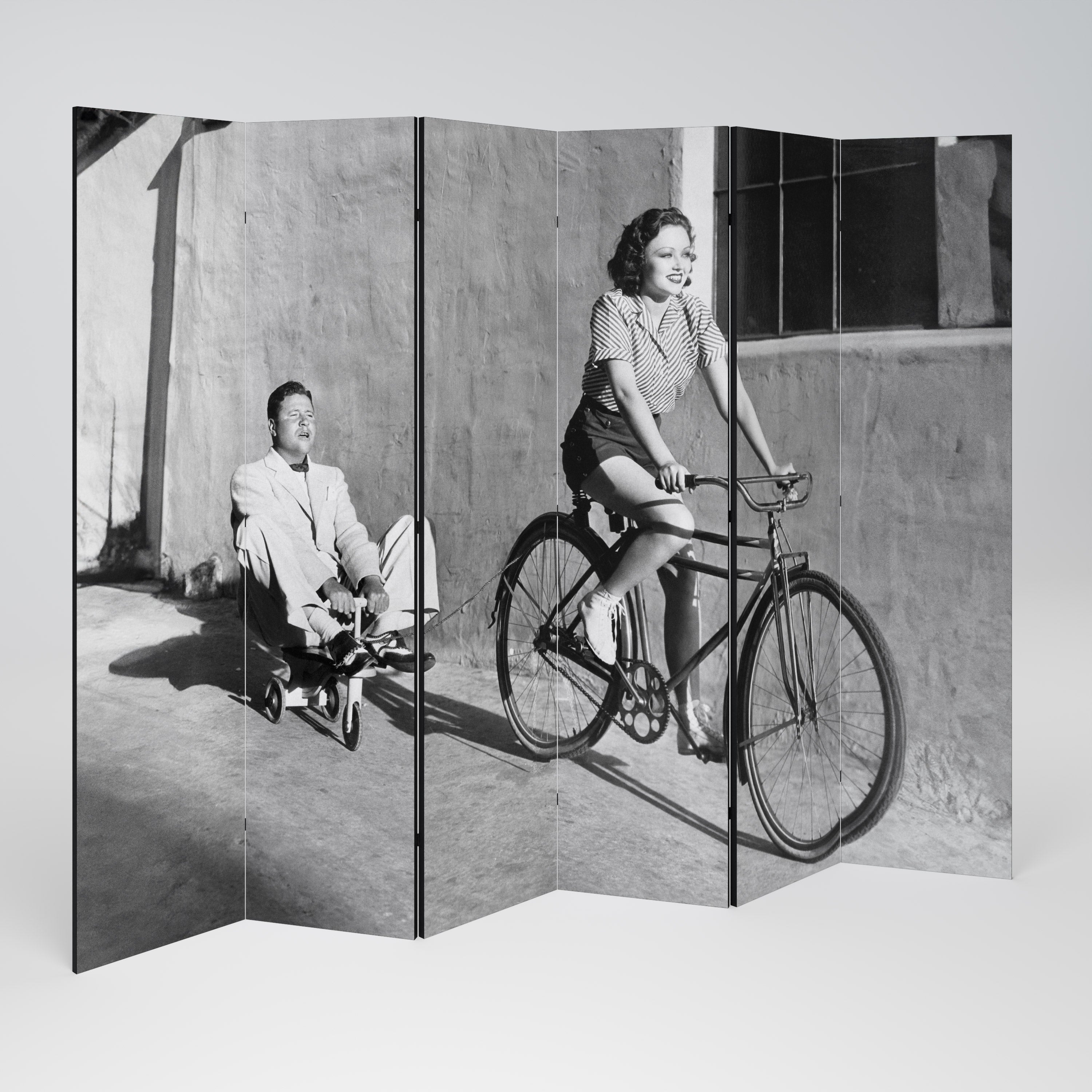 Paravent décoratif à 6 panneaux HAPPY JOURNEY