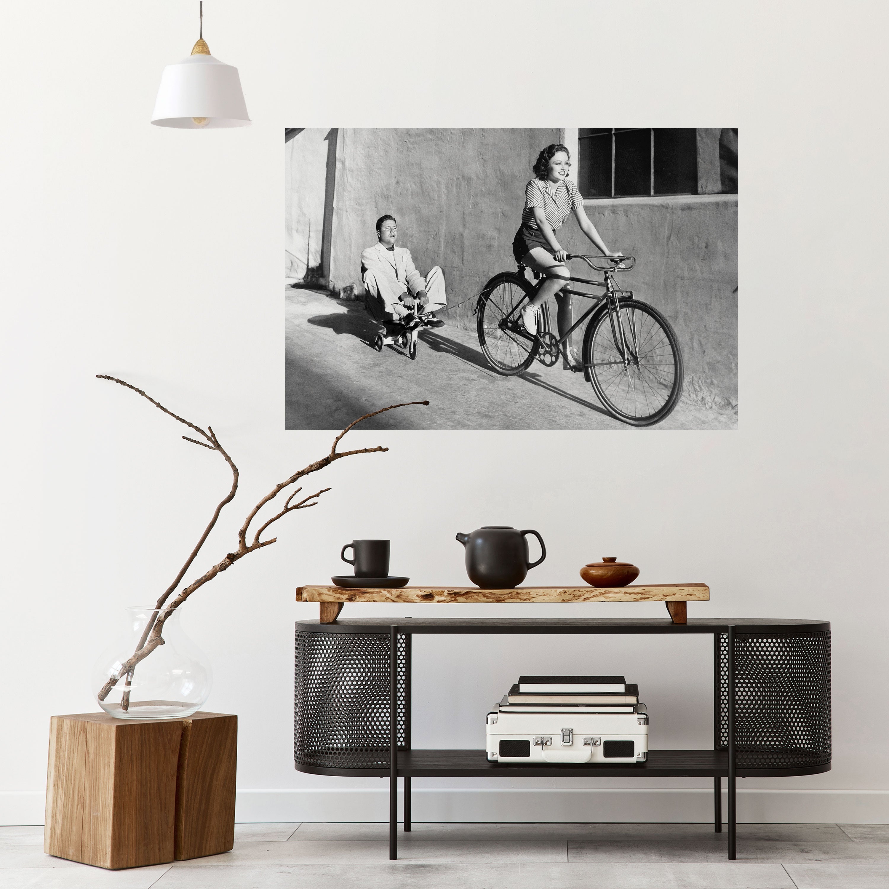 Affiche horizontale autocollante « HAPPY JOURNEY »