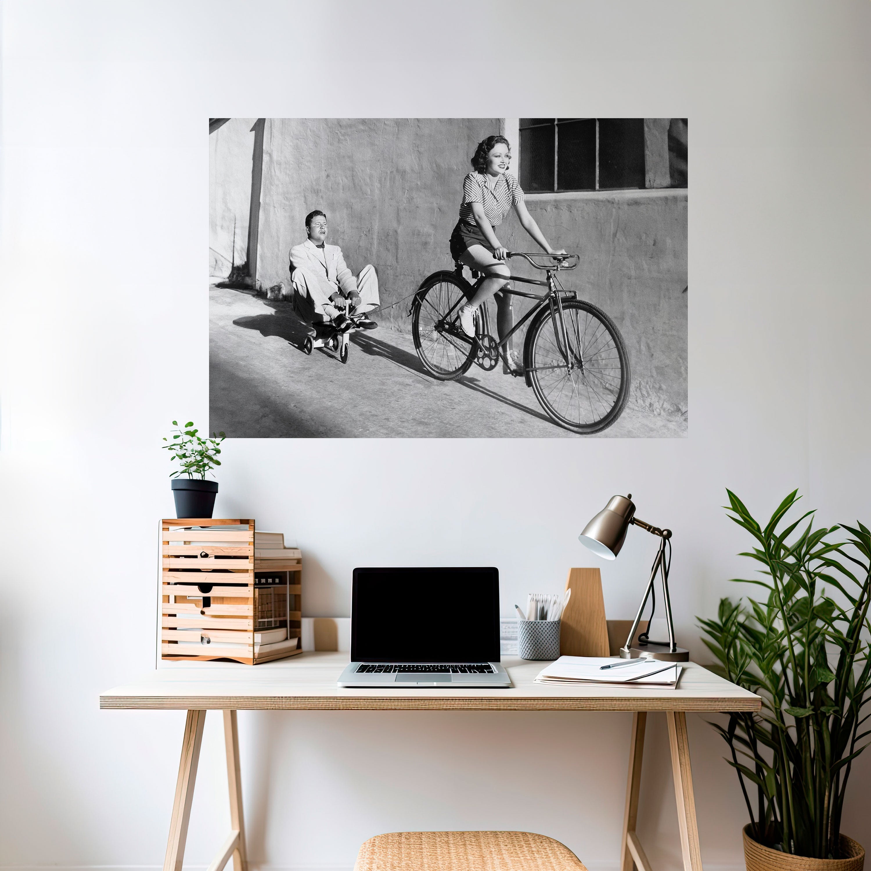 Affiche horizontale autocollante « HAPPY JOURNEY »