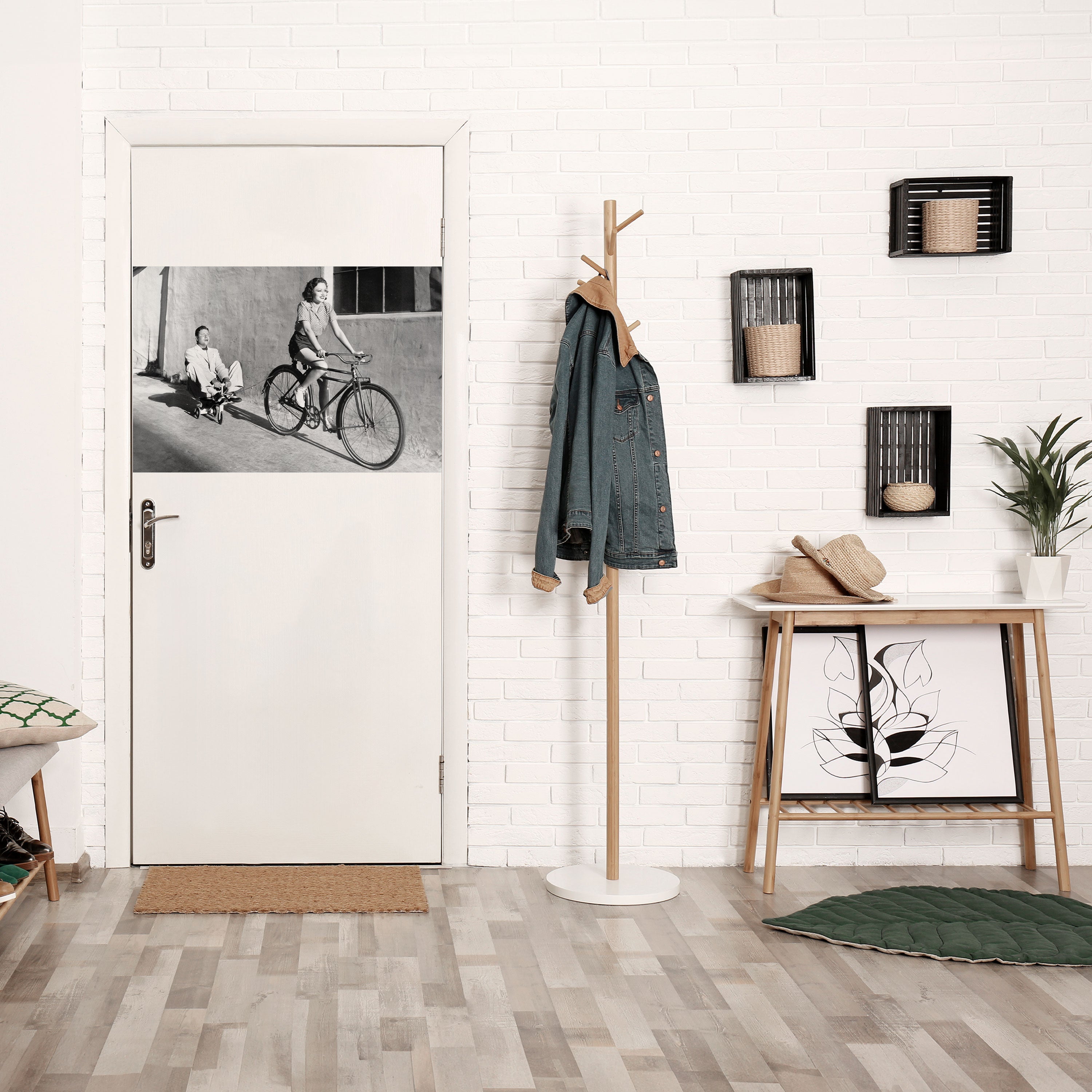 Affiche horizontale autocollante « HAPPY JOURNEY »