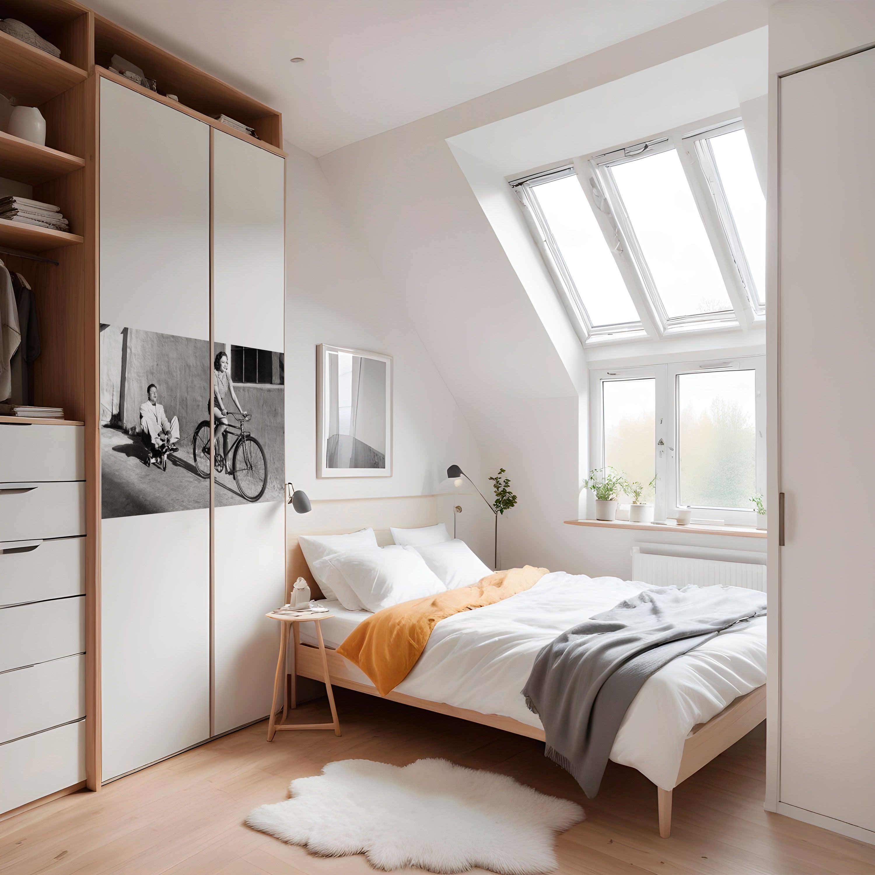 Affiche horizontale autocollante « HAPPY JOURNEY »