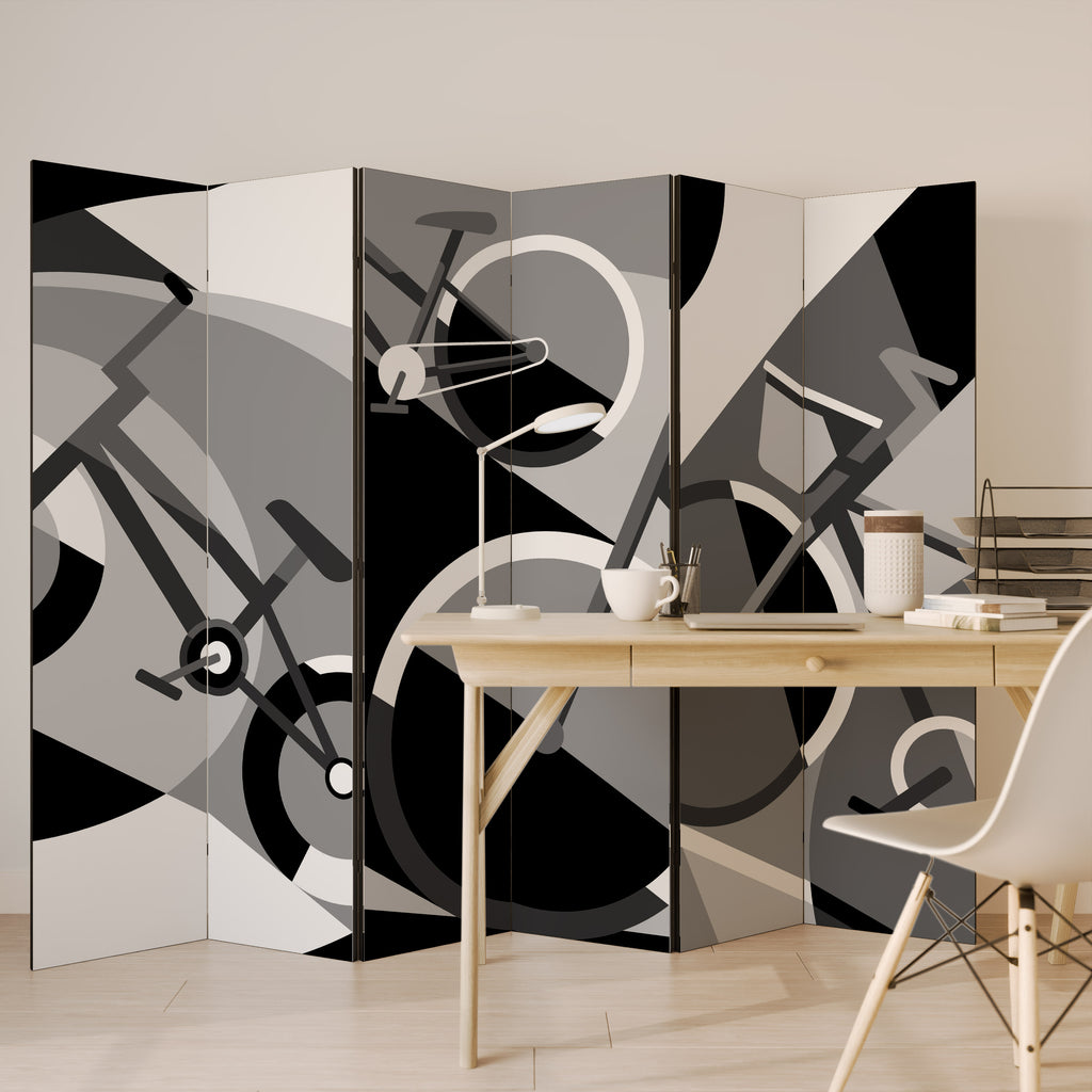 BIKE ENERGY 6-Panel Room Divider
