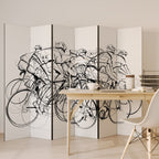 CYCLING COMPETITION 6-Panel Room Divider