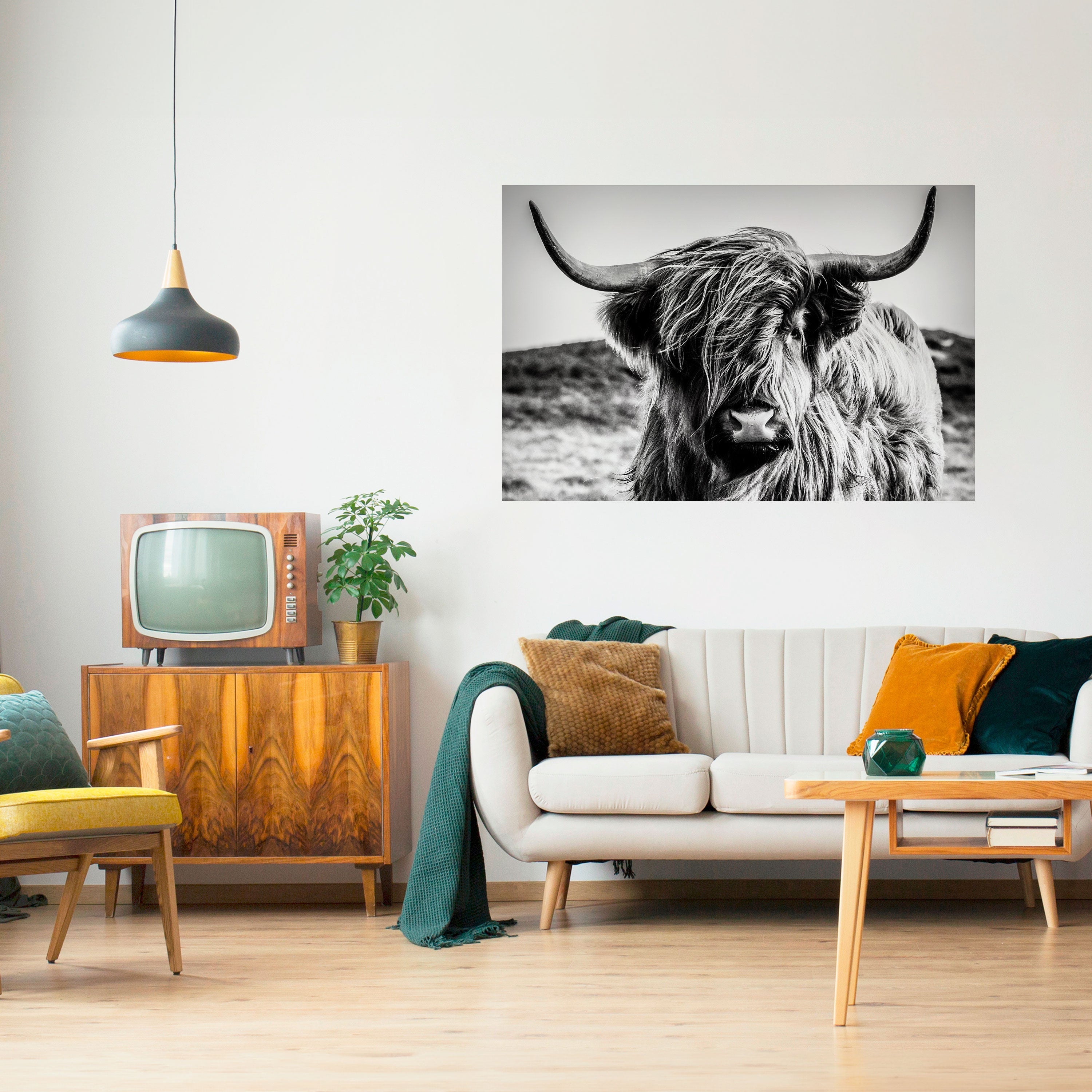 Affiche horizontale autocollante WILD SPIRIT REFLECTED