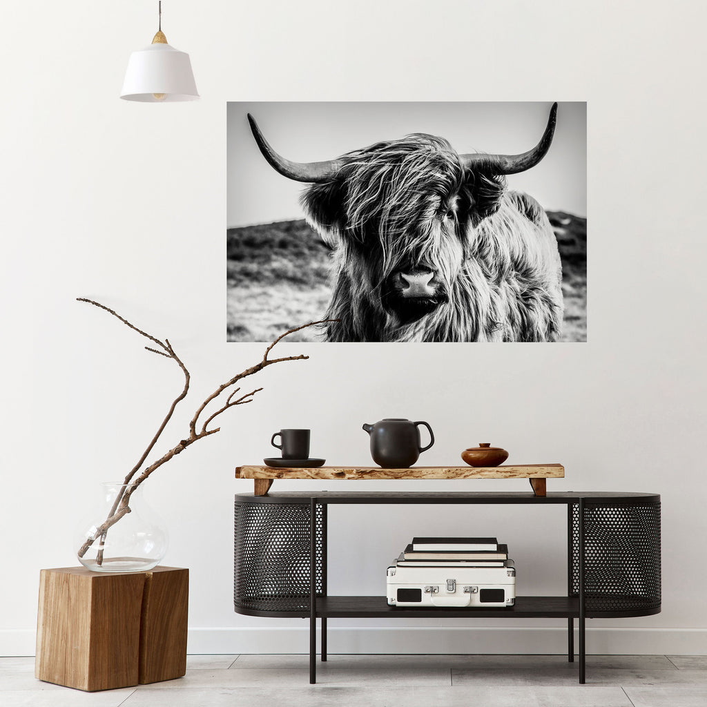 WILD SPIRIT REFLECTED Peel and Stick Horizontal Poster