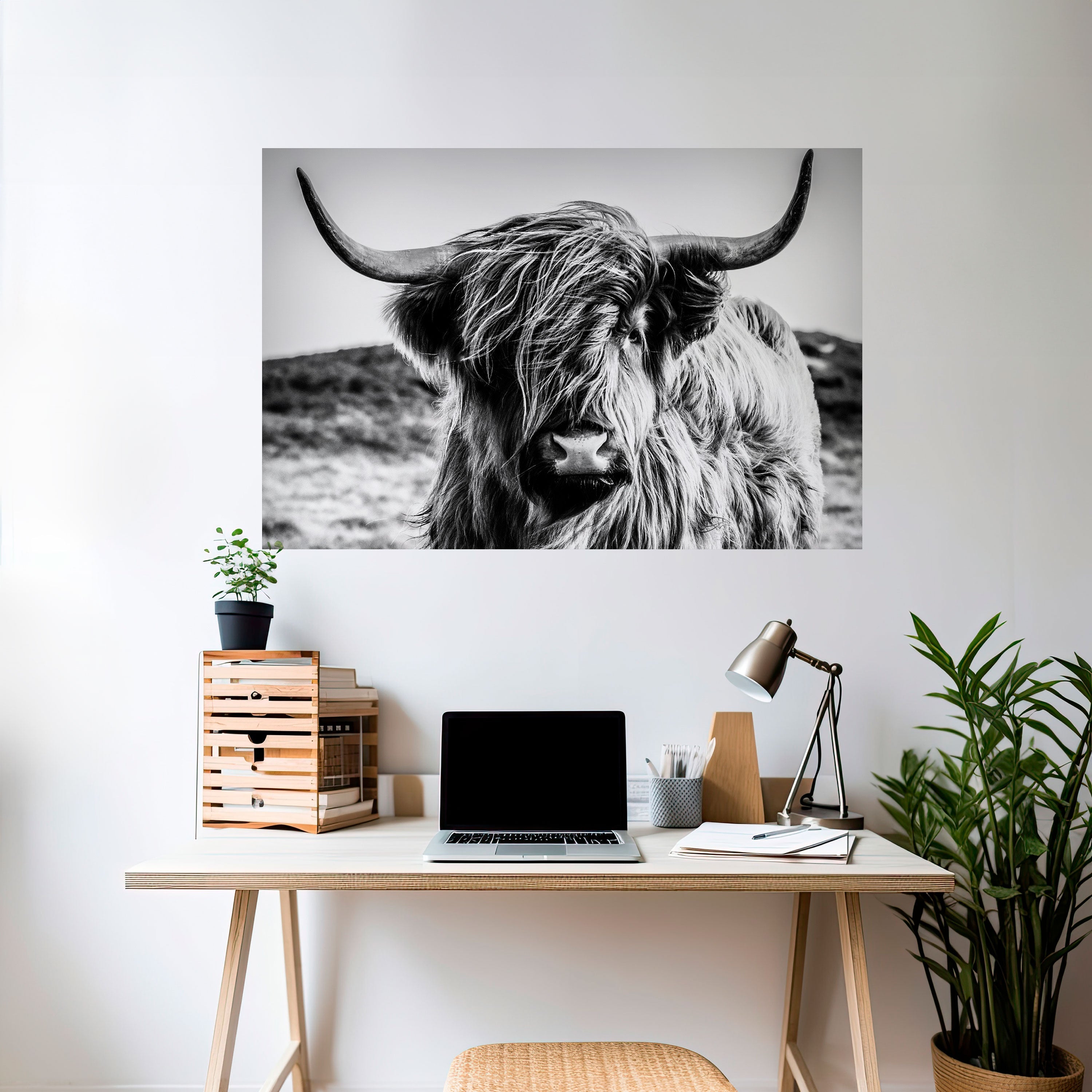 Affiche horizontale autocollante WILD SPIRIT REFLECTED