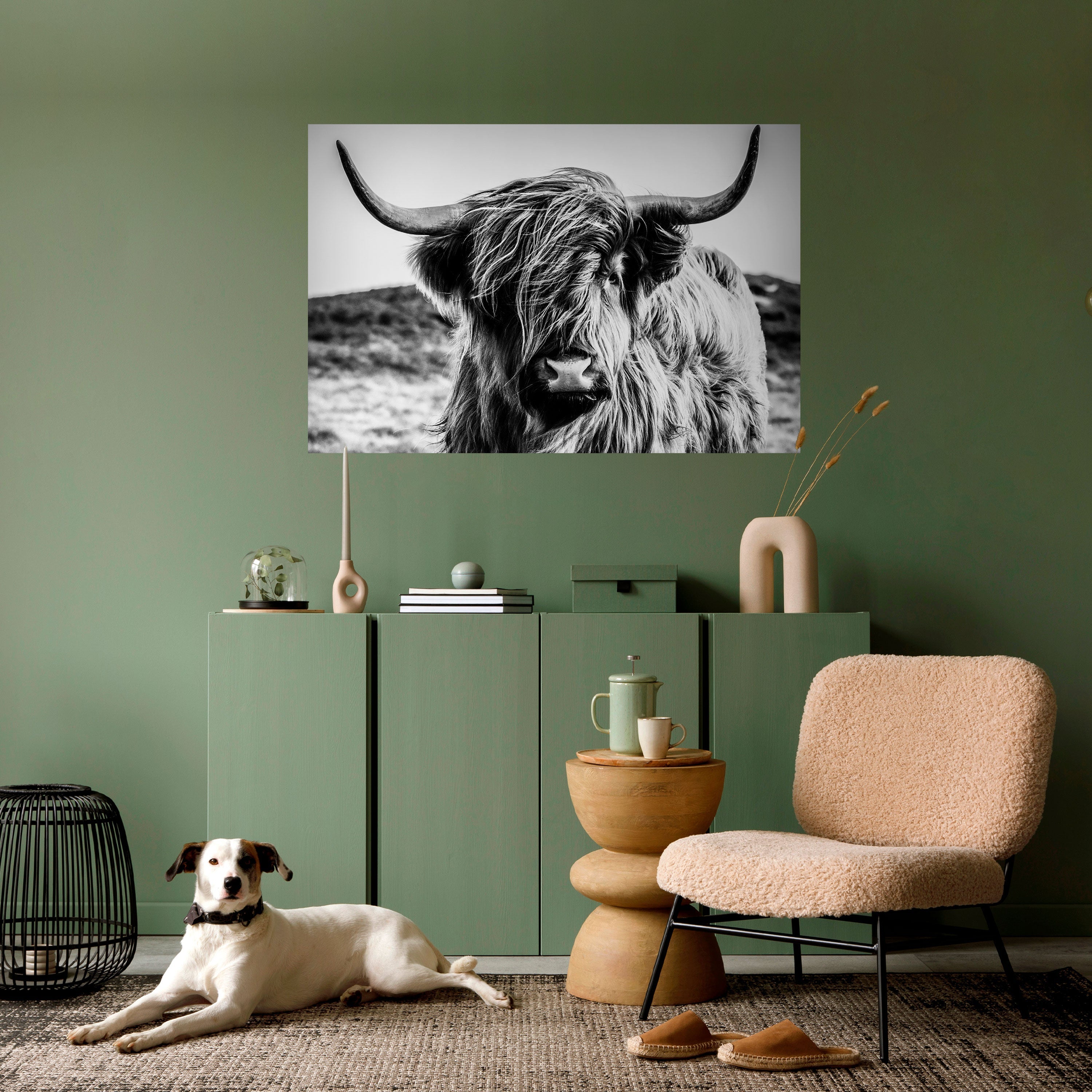 Affiche horizontale autocollante WILD SPIRIT REFLECTED