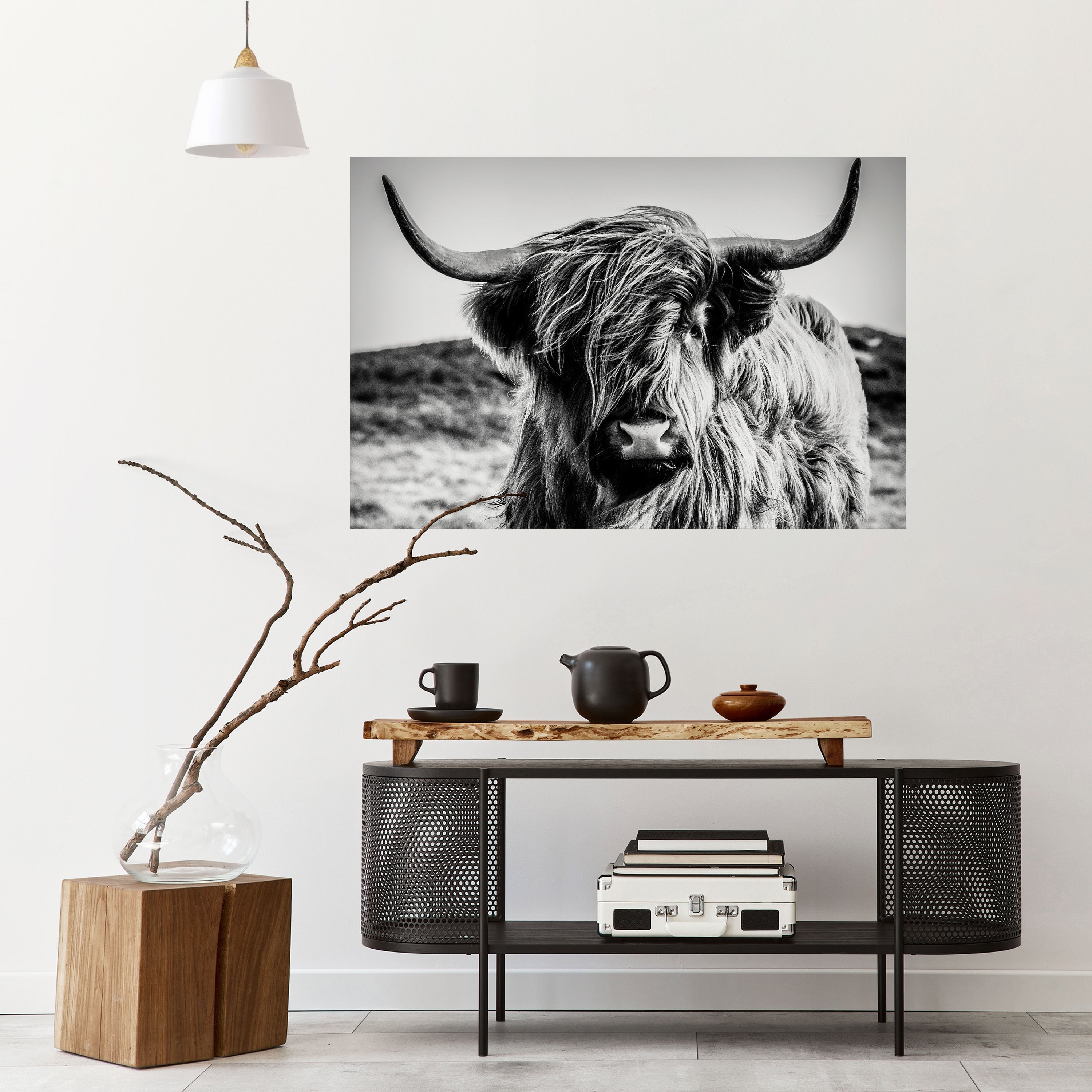 Affiche horizontale autocollante WILD SPIRIT REFLECTED