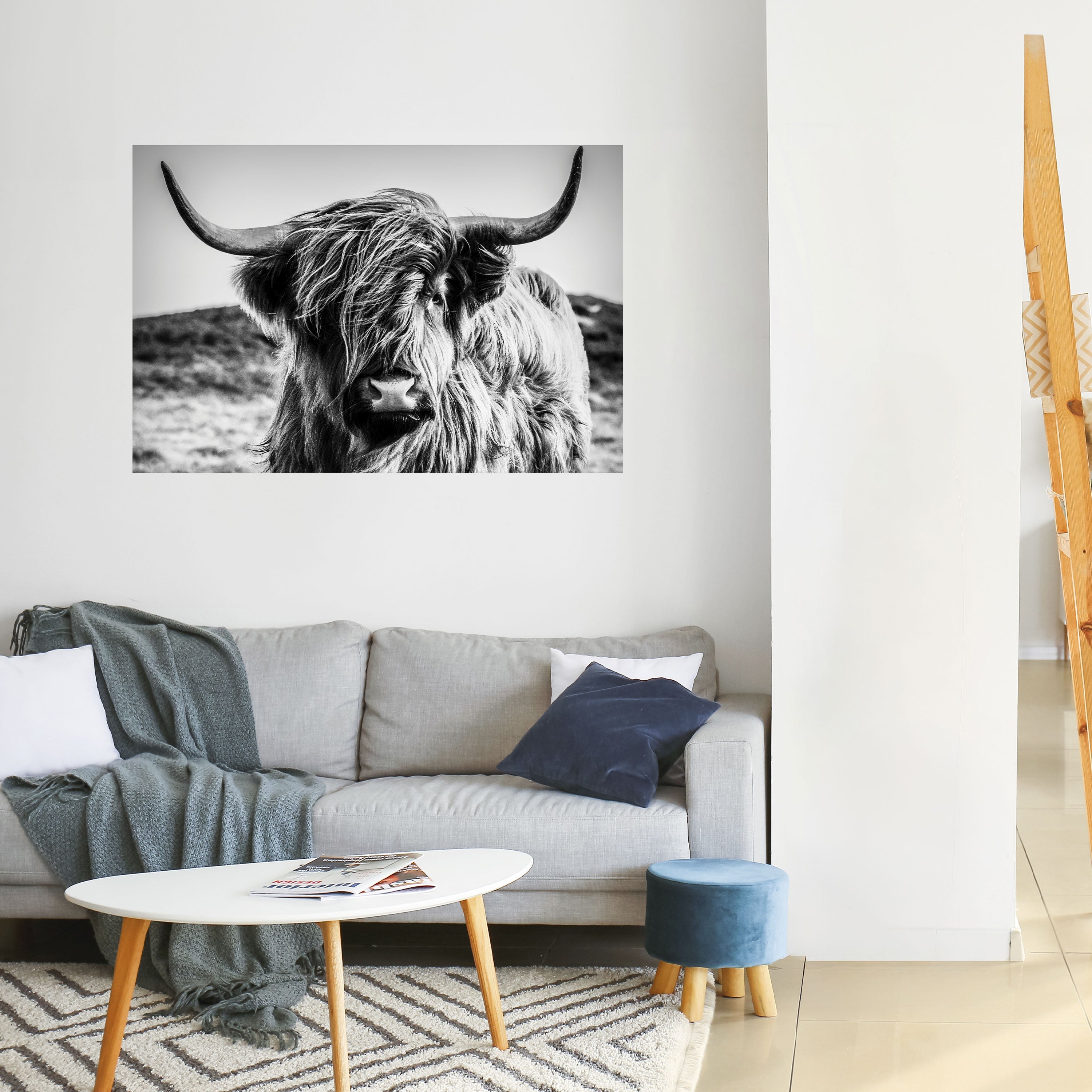 Affiche horizontale autocollante WILD SPIRIT REFLECTED