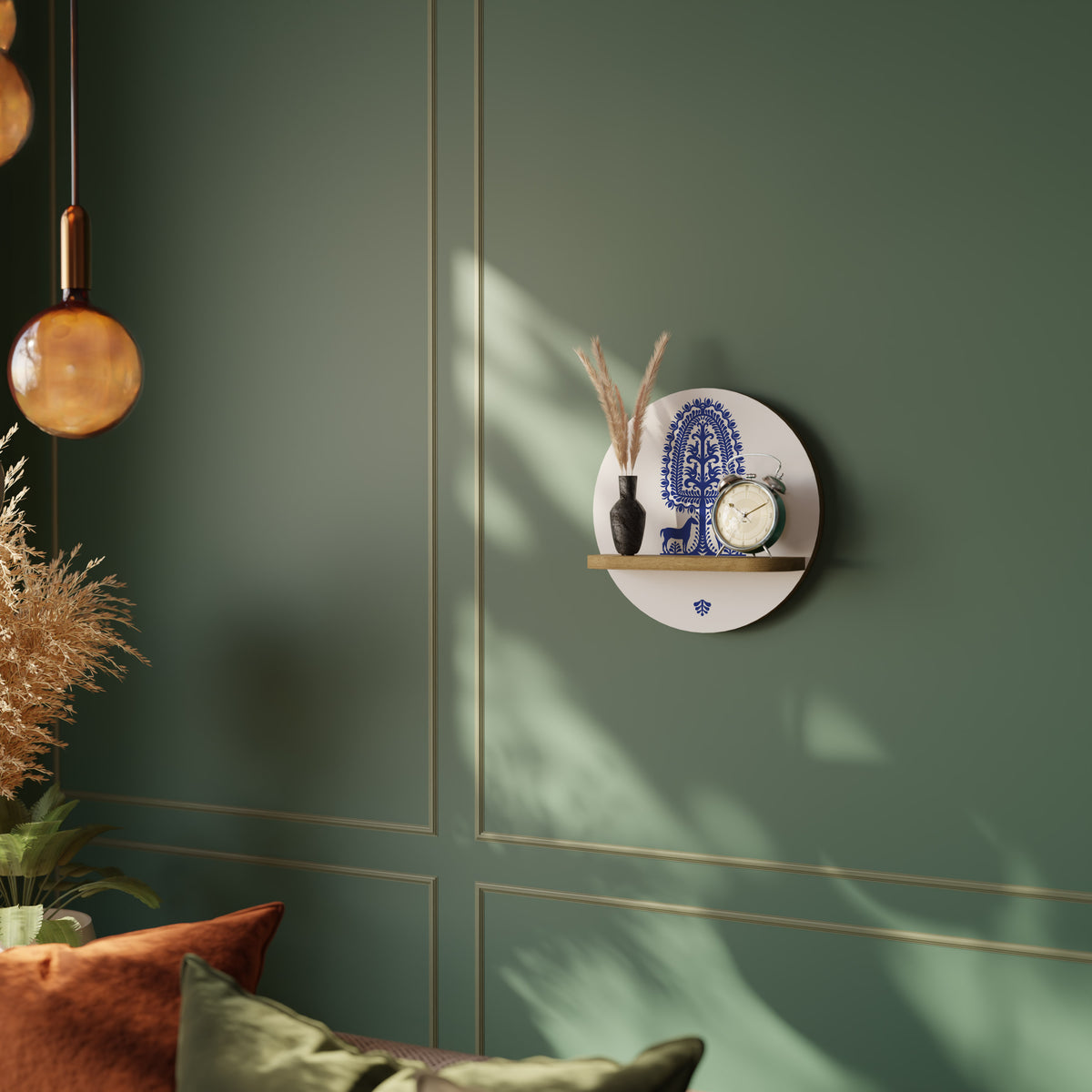 POLISH FOLK ART Art Shelf