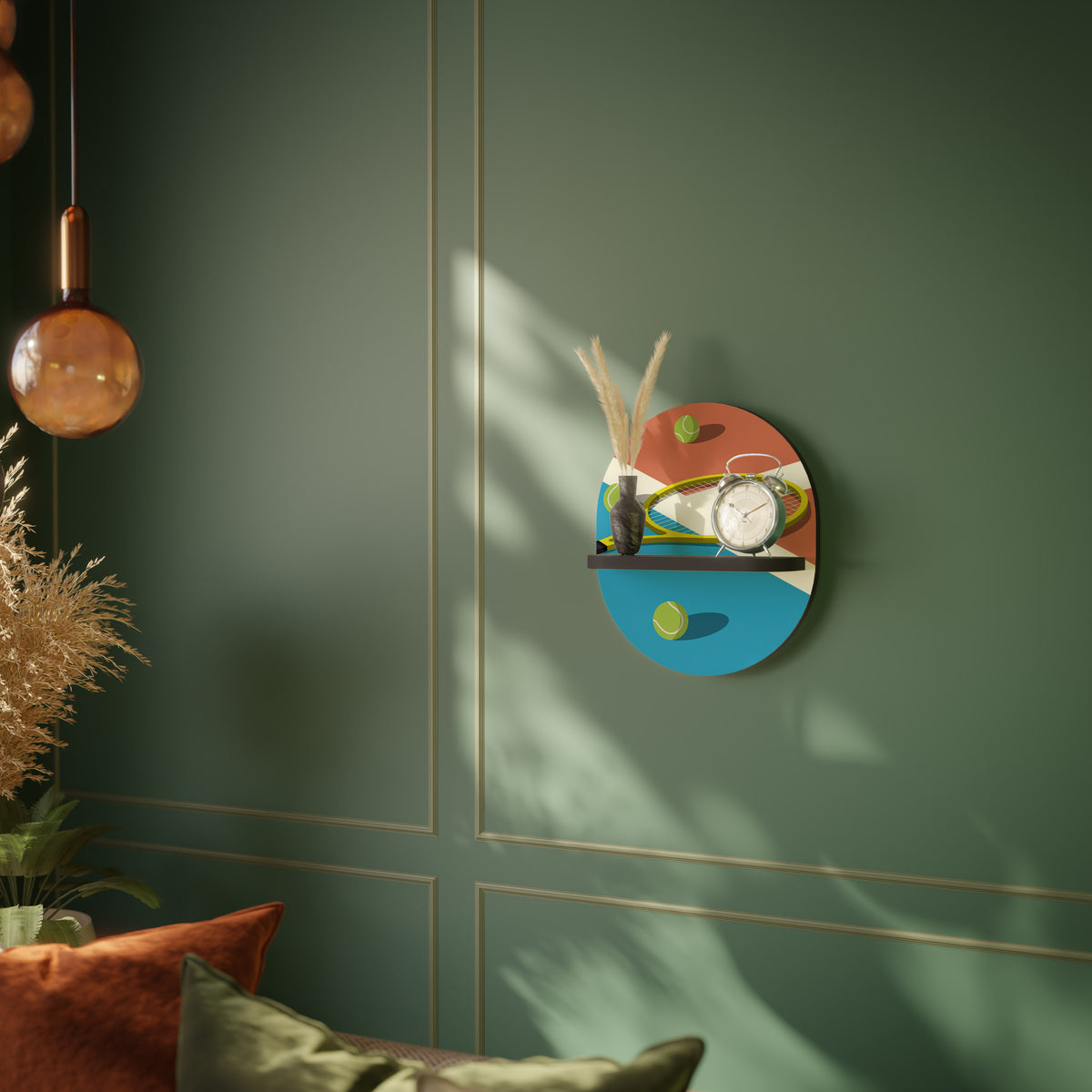 TENNIS ESSENTIALS Art Shelf