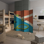 TENNIS ESSENTIALS 5-Panel Room Divider