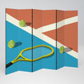 TENNIS ESSENTIALS 6-Panel Room Divider