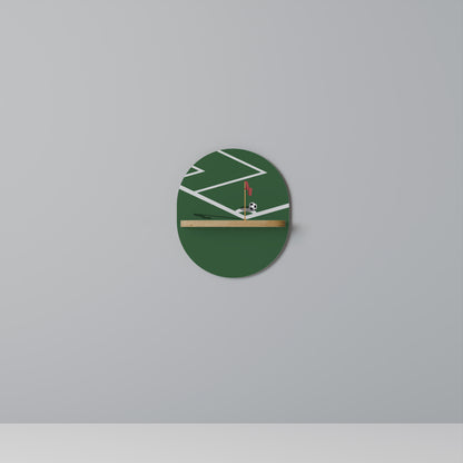 FOOTBALL ACTION Art Shelf