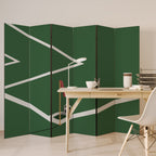 FOOTBALL ACTION 6-Panel Room Divider