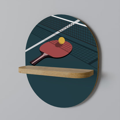PING- PONG GAME Art Shelf