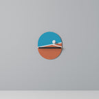 VOLLEYBALL TIME Art Shelf