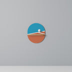 VOLLEYBALL TIME Art Shelf