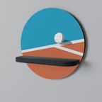 VOLLEYBALL TIME Art Shelf