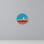 VOLLEYBALL TIME Art Shelf