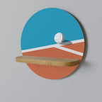 VOLLEYBALL TIME Art Shelf