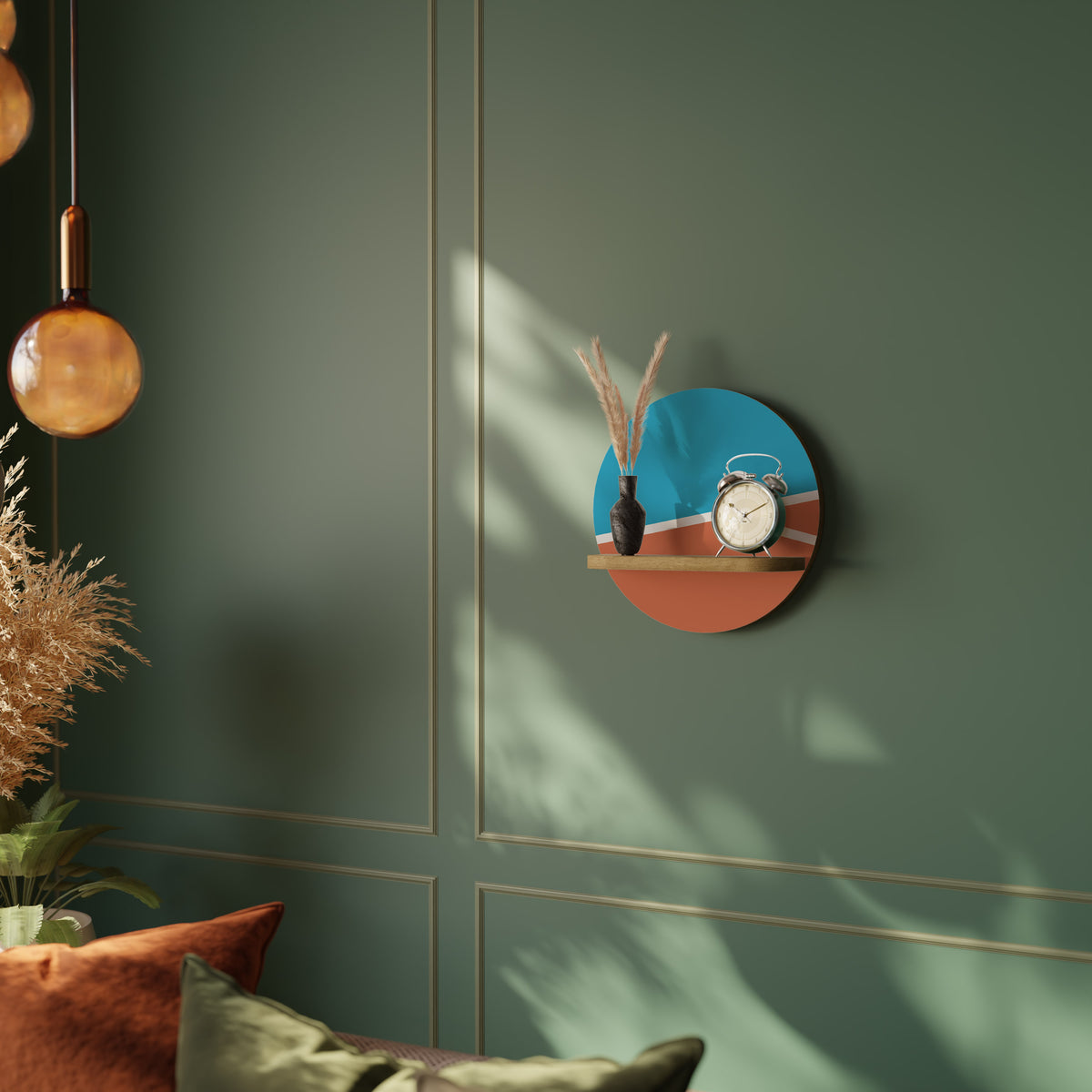 VOLLEYBALL TIME Art Shelf