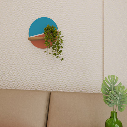 VOLLEYBALL TIME Art Shelf