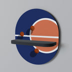 BASKETBALL CHALLENGE Art Shelf