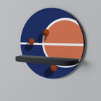 BASKETBALL CHALLENGE Art Shelf