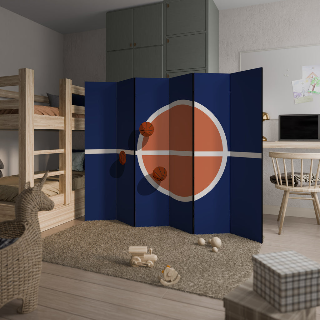 BASKETBALL CHALLENGE 6-Panel Room Divider