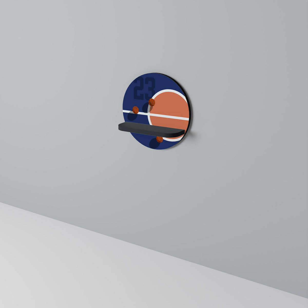 FAMOUS NUMBER 23 Art Shelf