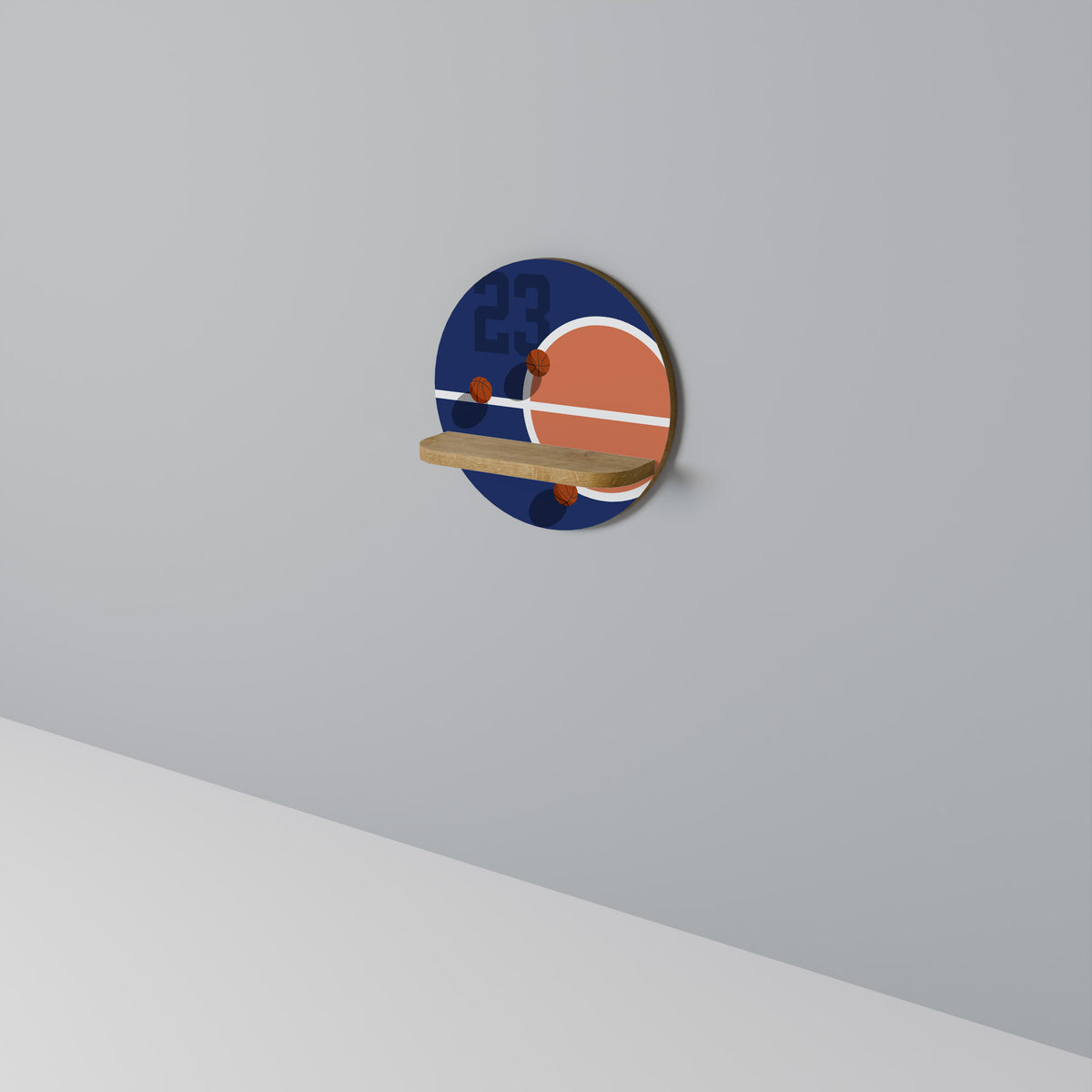 FAMOUS NUMBER 23 Art Shelf