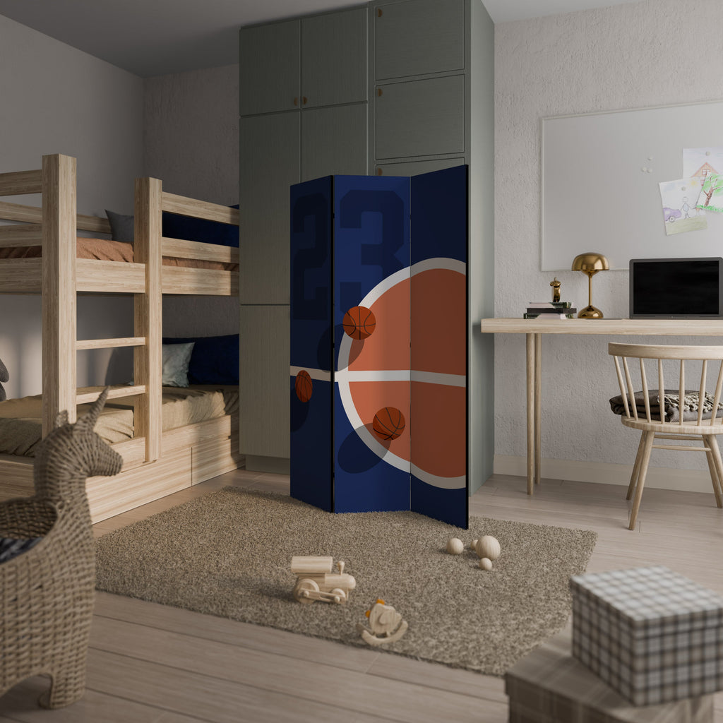 FAMOUS NUMBER 23 Decorative 3-Panel Room Divider