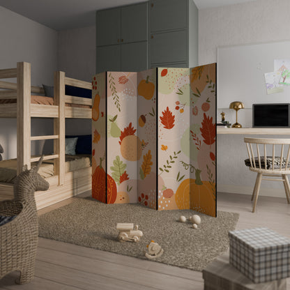 HELLO AUTUMN 5-Panel Room Divider