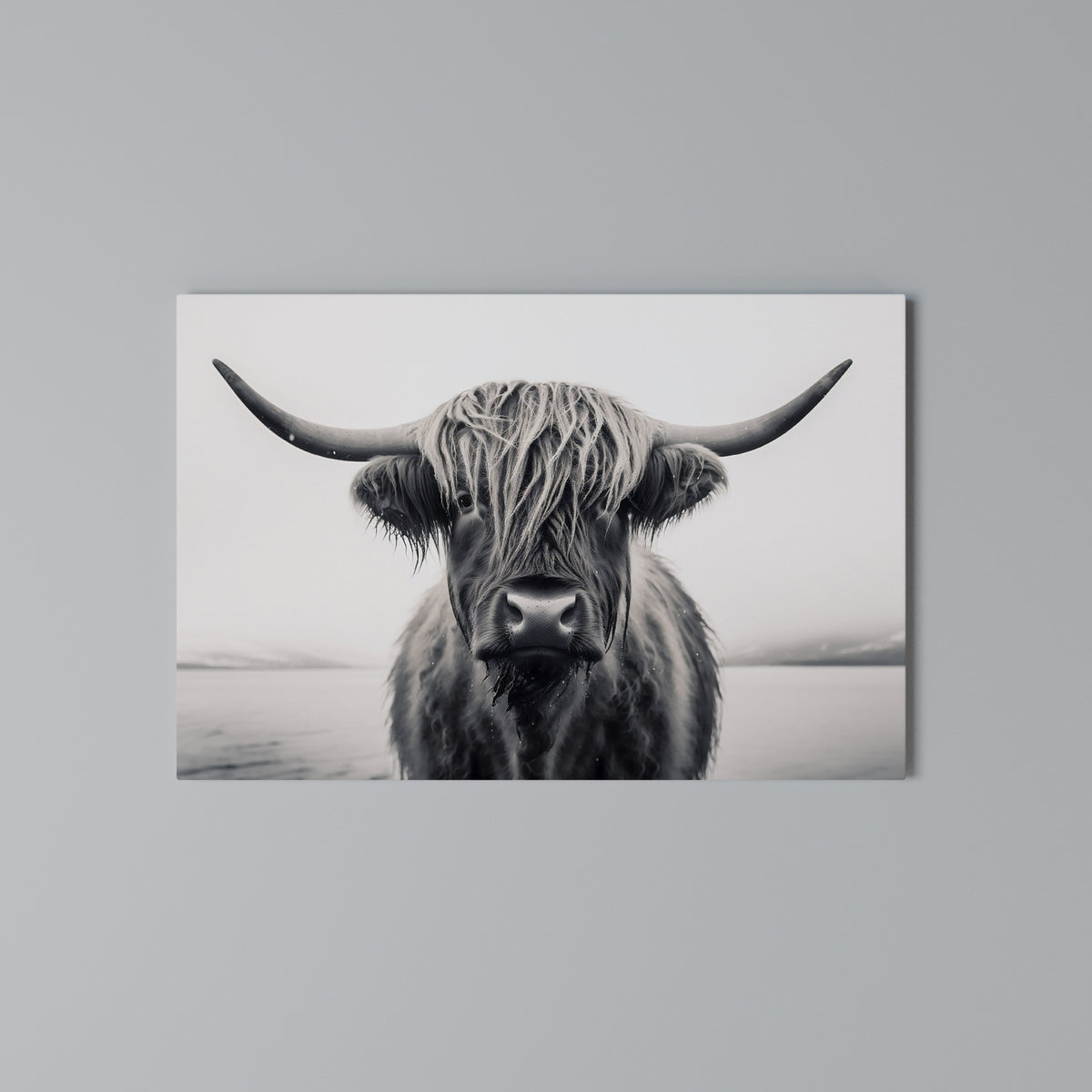 GENTLE GIANT STARE Horizontal Canvas Print