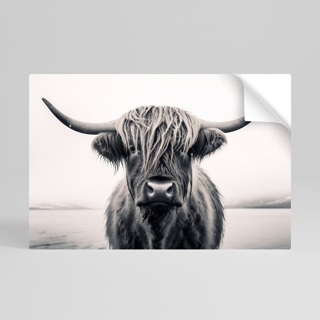 Affiche horizontale autocollante GENTLE GIANT STARE