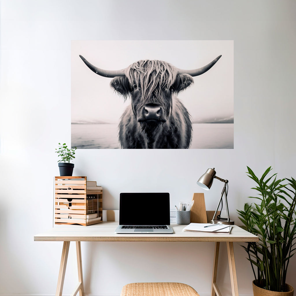 Affiche horizontale autocollante GENTLE GIANT STARE