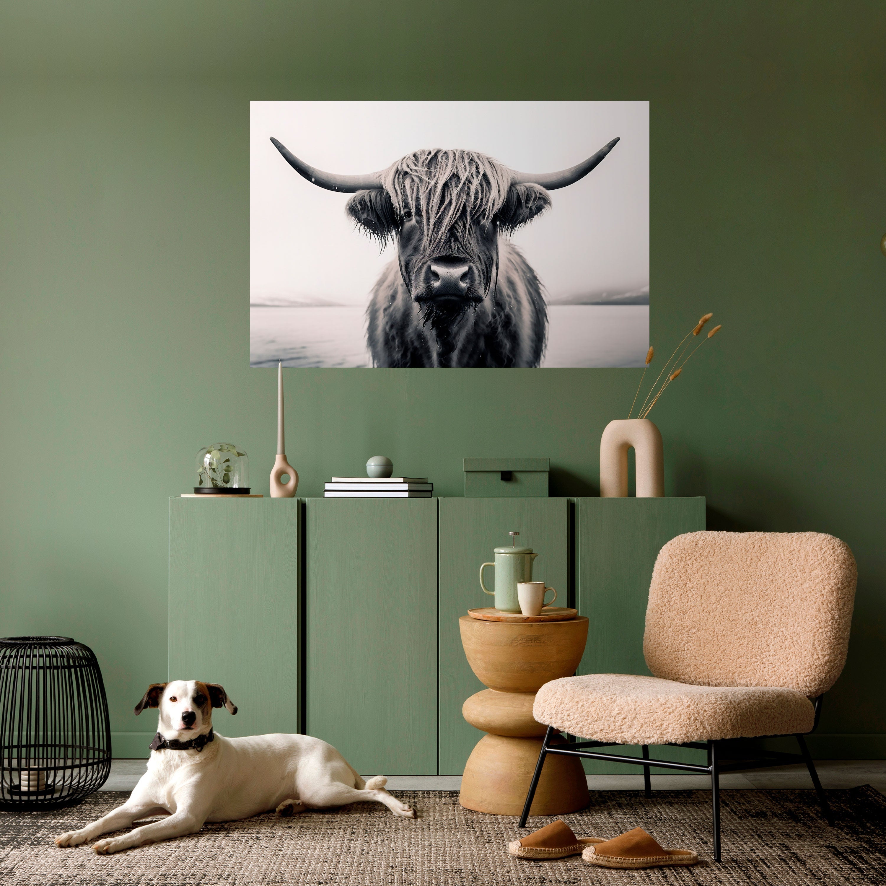 Affiche horizontale autocollante GENTLE GIANT STARE