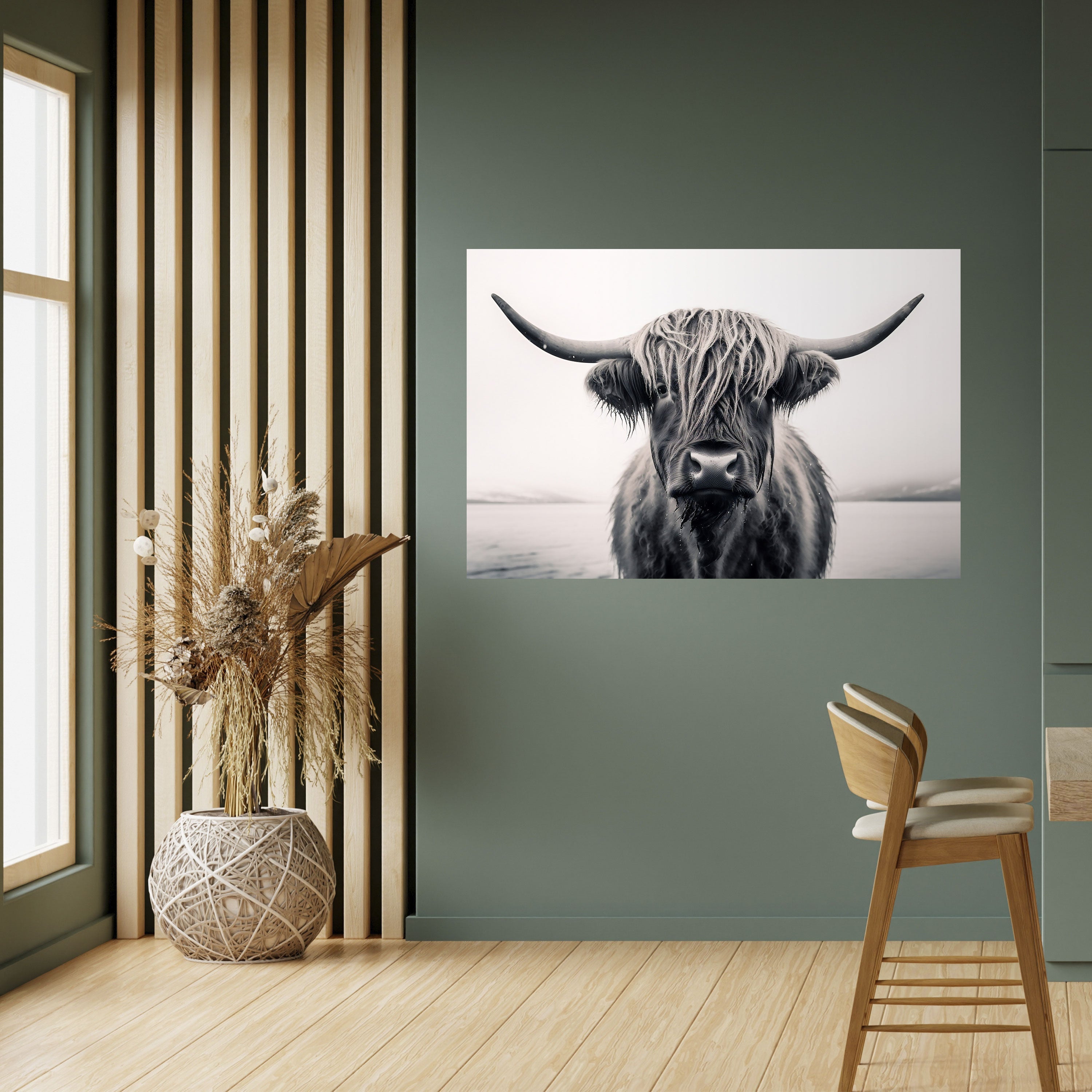 Affiche horizontale autocollante GENTLE GIANT STARE