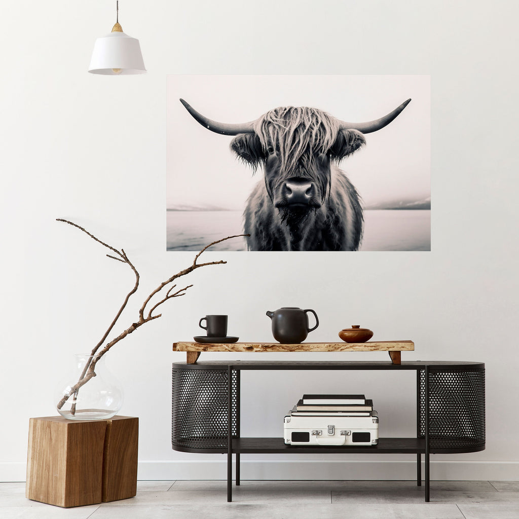 Affiche horizontale autocollante GENTLE GIANT STARE