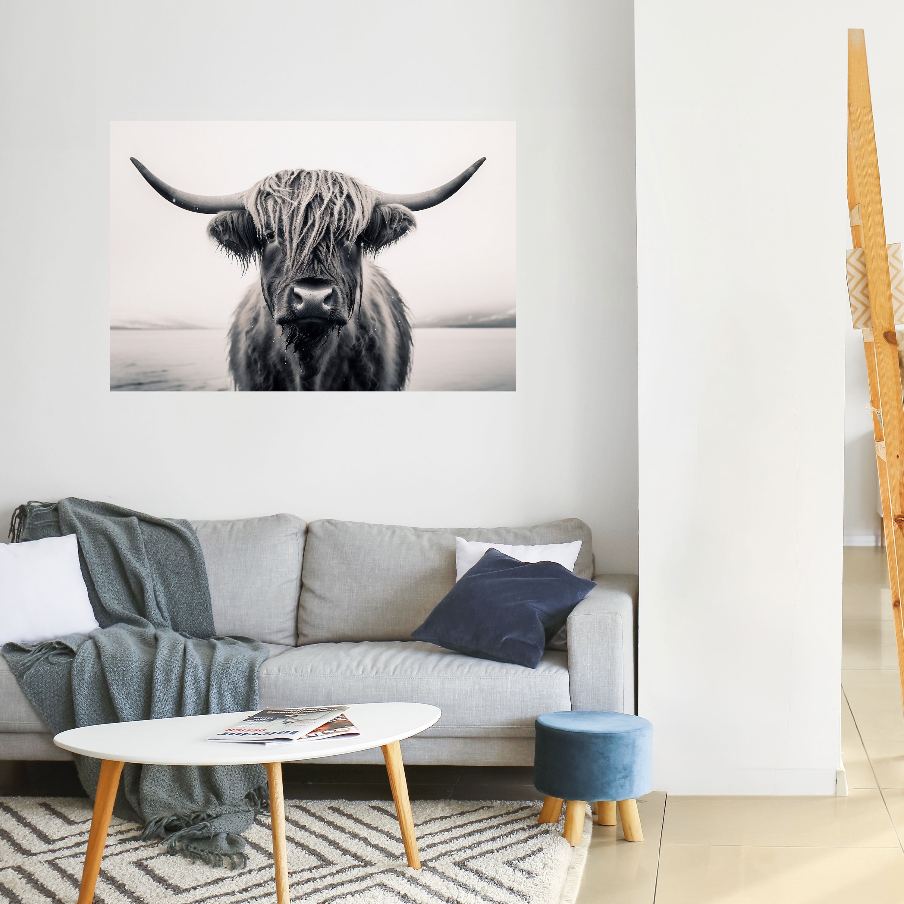 Affiche horizontale autocollante GENTLE GIANT STARE