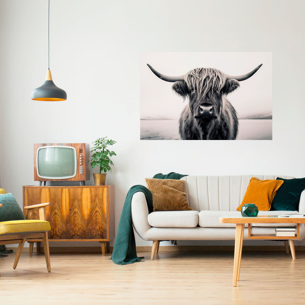 Affiche horizontale autocollante GENTLE GIANT STARE