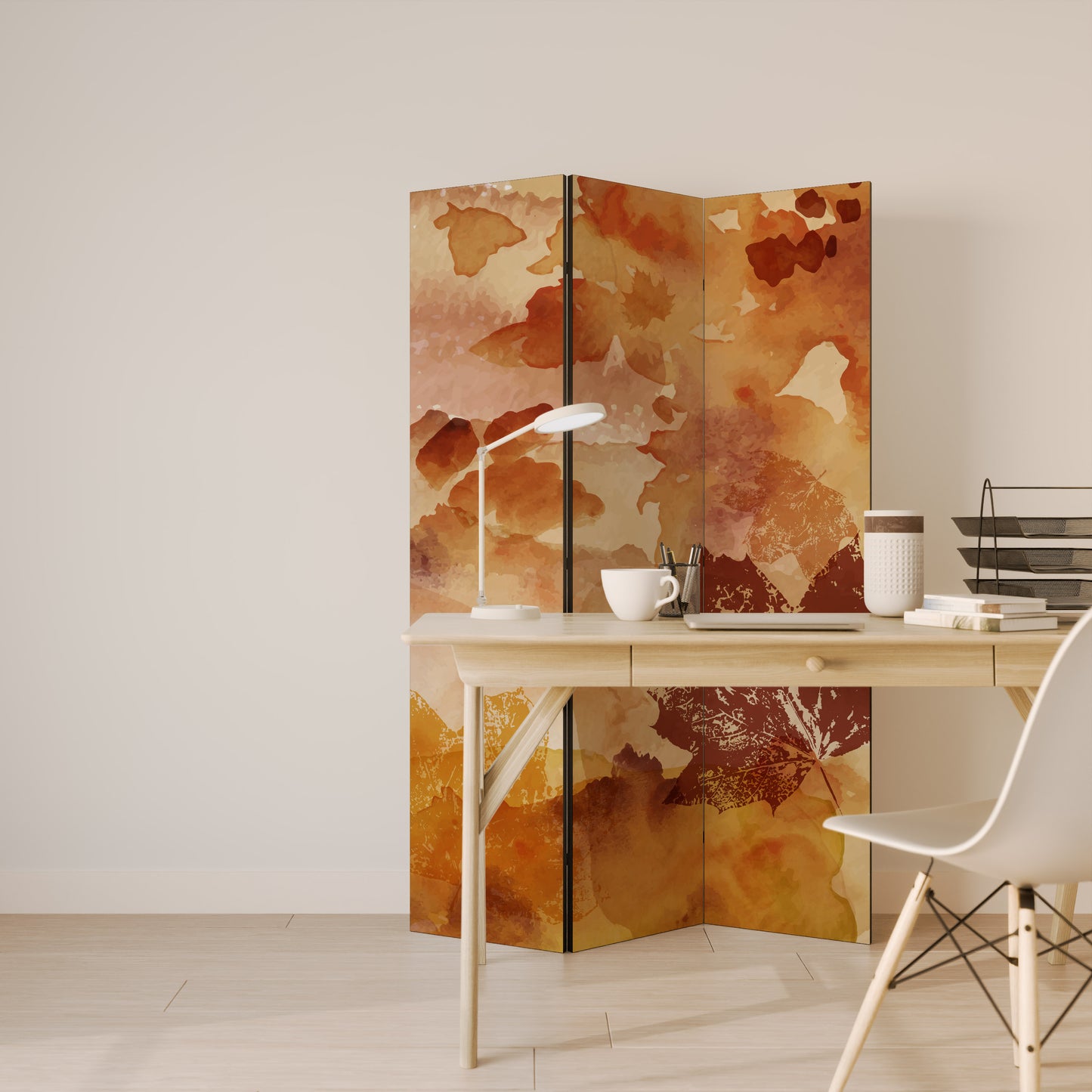 TRACES OF AUTUMN 3-Panel Room Divider
