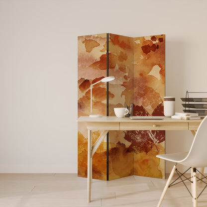 TRACES OF AUTUMN 3-Panel Room Divider