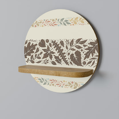 FOLIAGE ROWS Art Shelf
