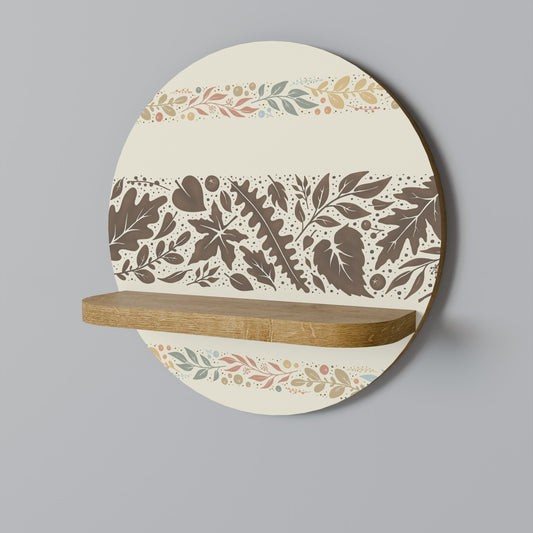 FOLIAGE ROWS Art Shelf