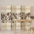FOLIAGE ROWS 6-Panel Room Divider