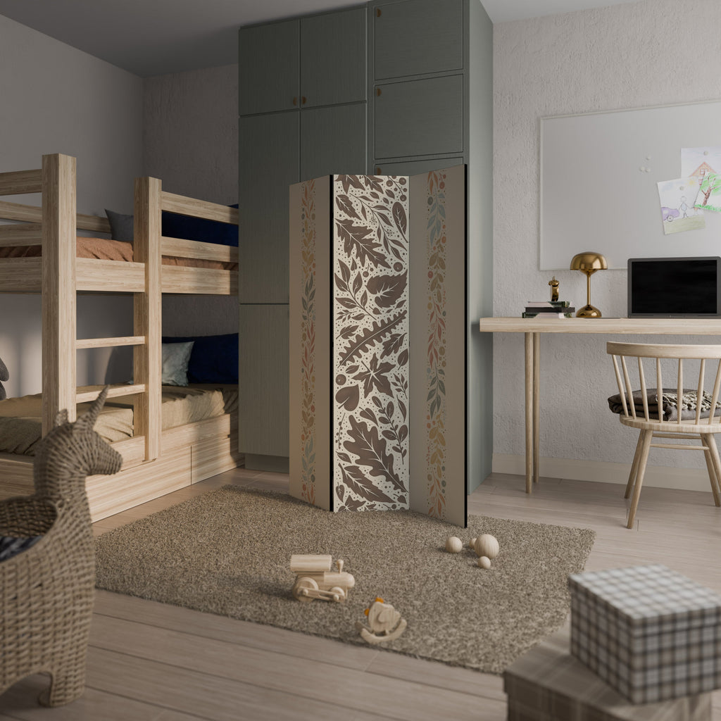 Cloison décorative à 3 panneaux FOLIAGE TALES