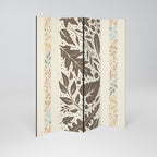 FOLIAGE TALES 4-Panel Room Divider