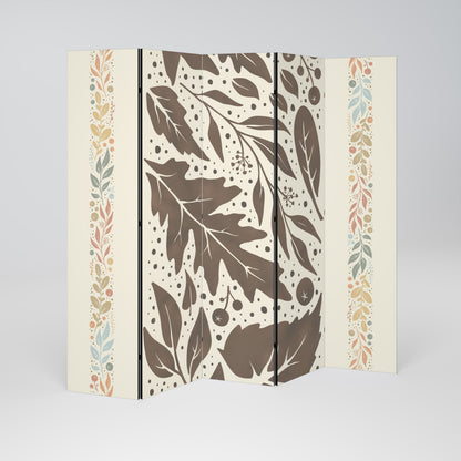 FOLIAGE TALES 5-Panel Room Divider